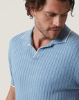 34 Heritage Polo Sweater - Blue