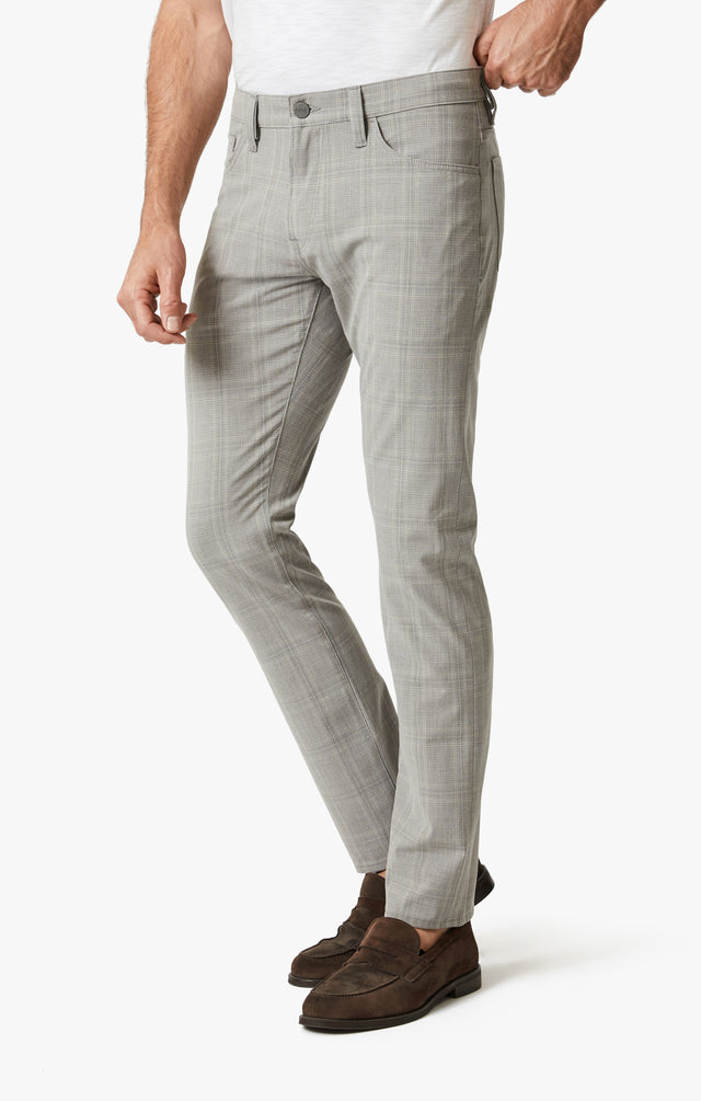 34 Heritage Courage Checked Pants Grey SS24-Men&#39;s Pants-Brooklyn-Vancouver-Yaletown-Canada