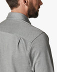 34 Heritage Shirt Structured Shirt Light Grey-Men's Shirts-Brooklyn-Vancouver-Yaletown-Canada