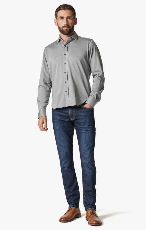 34 Heritage Shirt Structured Shirt Light Grey-Men&#39;s Shirts-Brooklyn-Vancouver-Yaletown-Canada