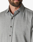 34 Heritage Shirt Structured Shirt Light Grey-Men's Shirts-Brooklyn-Vancouver-Yaletown-Canada