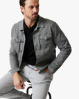 34 Heritage Travis Twill Light Jacket Sage-Men's Jackets-Brooklyn-Vancouver-Yaletown-Canada