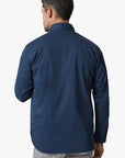 34 Heritage Overshirt Dark Blue-Men's Shirts-Brooklyn-Vancouver-Yaletown-Canada