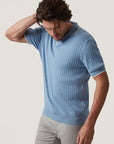 34 Heritage Polo Sweater - Blue