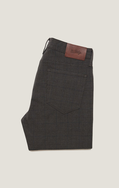 34 Heritage Pants Courage Elite Check Brown-Men&#39;s Pants-Brooklyn-Vancouver-Yaletown-Canada