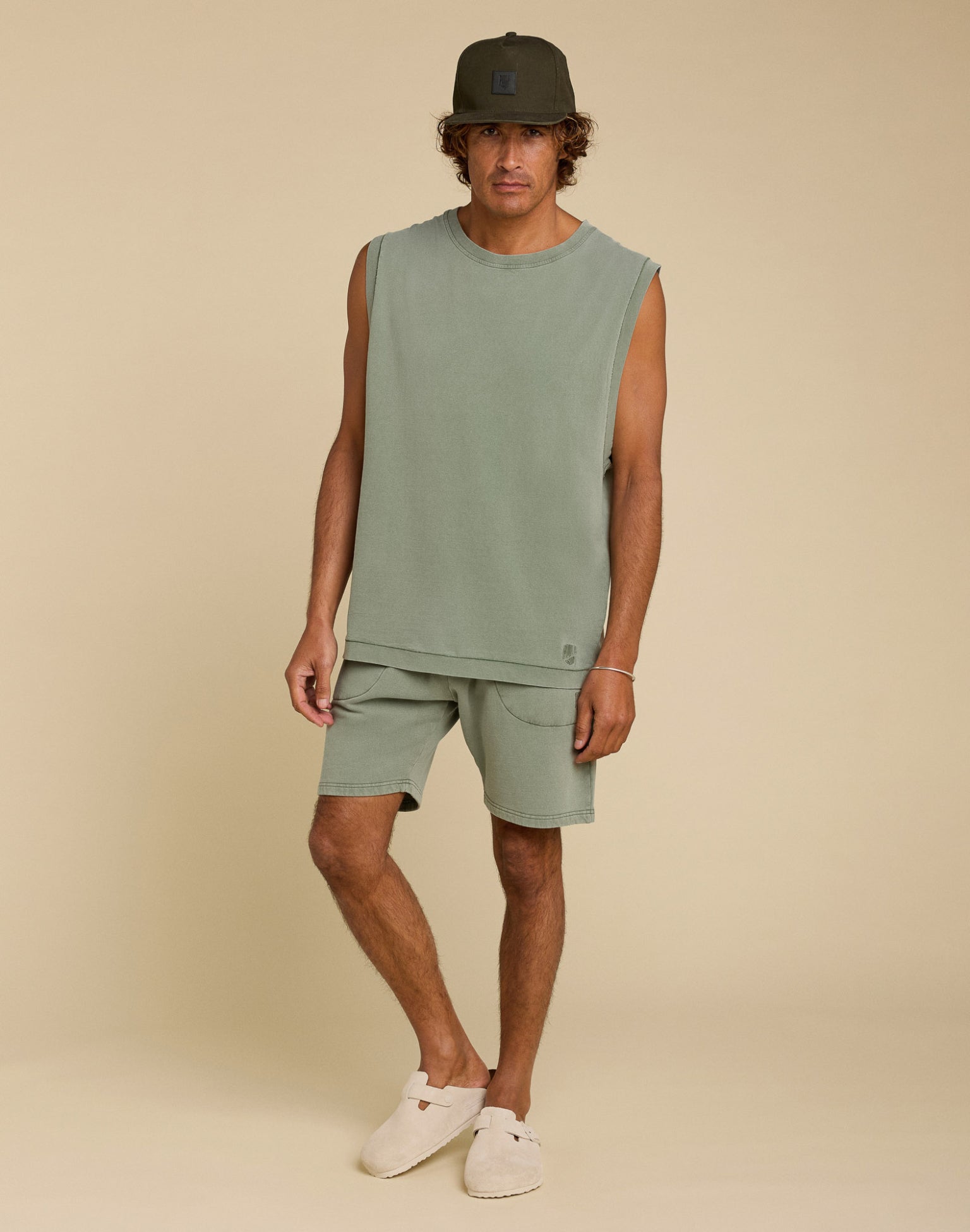 Pullin Jogging Short Plain Bronze-Men&#39;s Shorts-Brooklyn-Vancouver-Yaletown-Canada