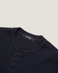 34 Heritage LS Henley Navy-Men's T-Shirts-Brooklyn-Vancouver-Yaletown-Canada