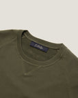 34 Heritage French Terry Crew Sweatshirt Pimento-Men's Sweatshirts-Brooklyn-Vancouver-Yaletown-Canada