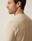 34 Heritage LS Henley Oatmeal-Men's T-Shirts-Brooklyn-Vancouver-Yaletown-Canada